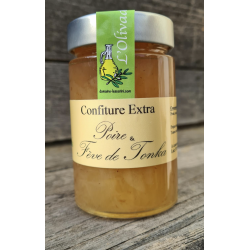 CONFITURE POIRE ET FEVE DE...