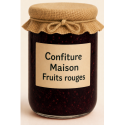 CONFITURE MAISON FRUITS ROUGES