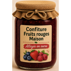 CONFITURE MAISON FRUITS...